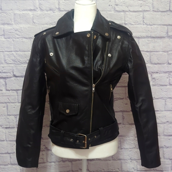 Lexther Jackets & Blazers - Lexther Leather Motorcycle Jacket NWOT